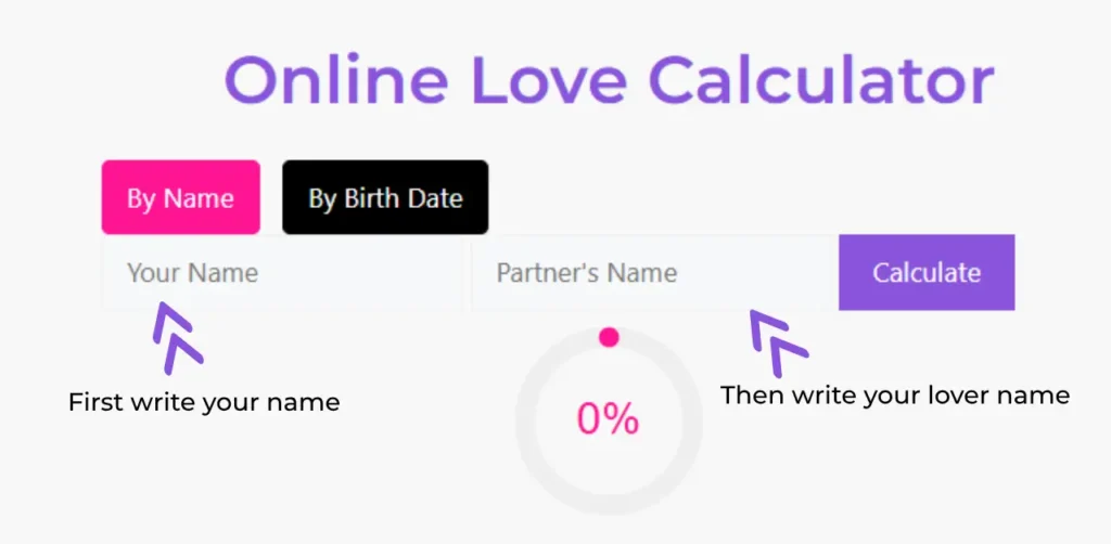 love calculator cnc