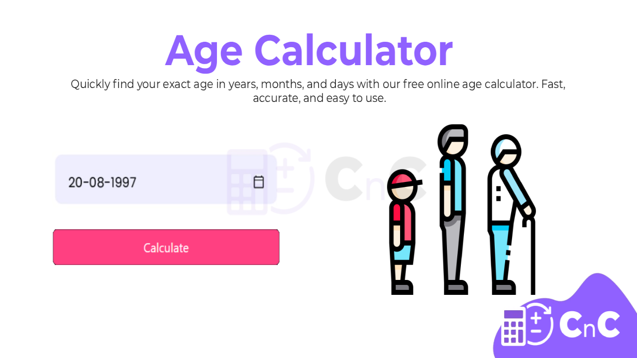 age calculator cnc